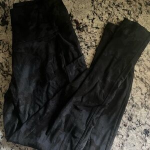 **4 for $15!** Black Camouflage Leggings